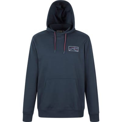 Mountain Warehouse Heren 3 Peaks Mountain Hoodie (Donkerblauw)