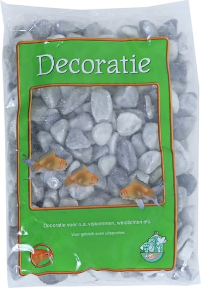 De Boon Grind Glanskiezel Bardiglio 1KG