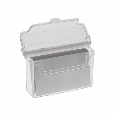 Poche extérieure pour carte de visite