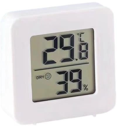 LCD hygrometer temperatuurmeter voor binnentemperatuur en vochtigheidsmetingen - nauwkeurige binnen thermohygrometer met display .