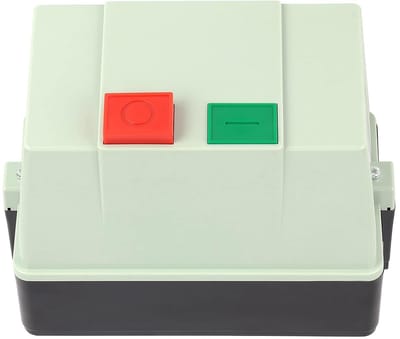 Magnetische Motor Starter - Directe Start - Motor Beveiliging - Overbelasting Bescherming - 380V 32A - Grijs