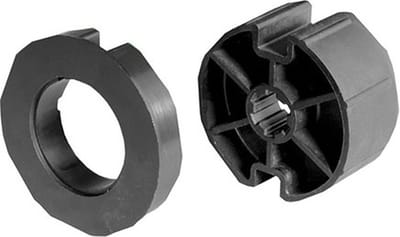Adaptieset Ø 63x1 met doekgleuf voor type 2 buismotor