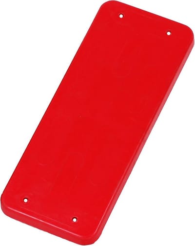 Schommelzitje Rood met RVS Ketting voor Buiten Speeltoestellen