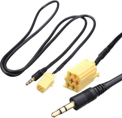 Aux kabel geschikt voor Fiat Lancia Alfa romeo autoradio