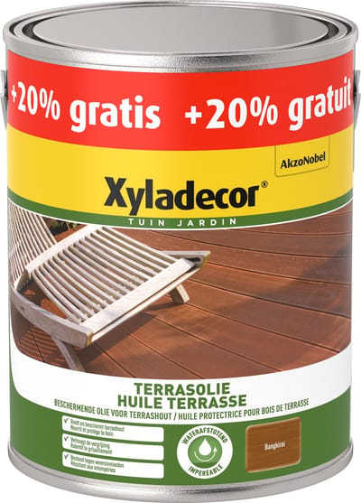 Xyladecor - Terrasolie - Bangkirai - 3 L