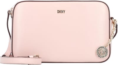DKNY Leren Schoudertas Avondtas Bryant Sutton Crossbody Bag Lotus Zalmroze