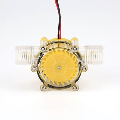 Mini Stal Waterstroompomp Laadgenerator Hydro-elektrisch Hydrokraan DIY veelkleurig