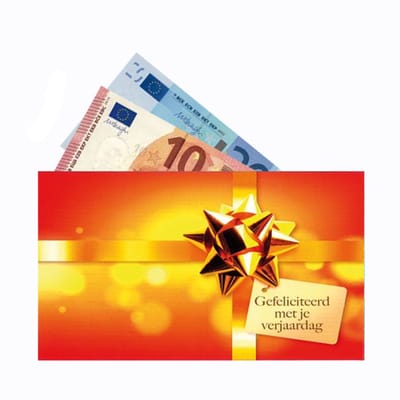 Geldkaart - Geld envelop - Verjaardag - Gefeliciteerd met je Verjaardag