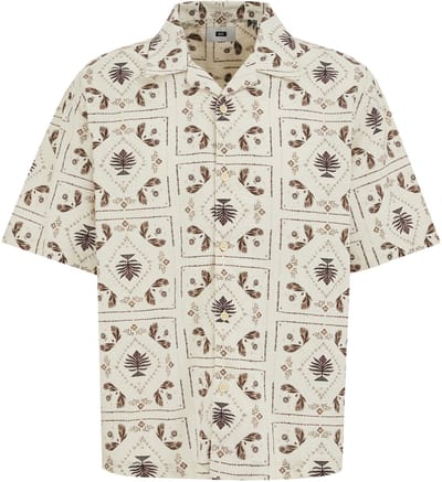 WE Fashion Heren relaxed fit overhemd met print