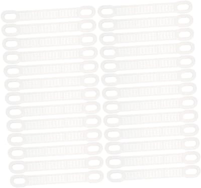Hanger Strips - Antislip Beschermers - Kleding Opbergen - Zacht Siliconen Materiaal - 100 Stuks - Transparant