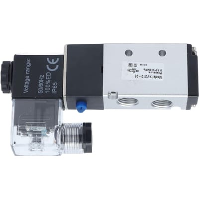 4V210?08 Elektrische Solenoïdeklep Normaal 2 Posities 5 Wegen Lucht Perslucht Aftapklep voor Automatisch