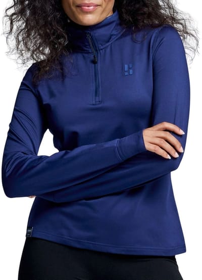 Poederbaas Midlayer Pully - Skipully - Dames - Four Seasons Lightweight 2.0 - Navy - Maat XL