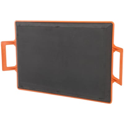 Planche à genoux avec poignées Multi-usage Planche à genoux Coussin de soutien pour les genoux pour la décoration de la maison black