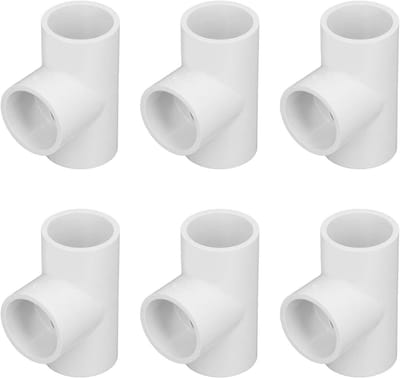 3-Weg T-stuk Connector voor PVC Buizen - 12 Stuks - 20mm, 25mm, 32mm - Ideaal voor Waterdistributie en Installatie
