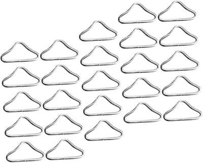 Trampoline Ringen - Metalen Gespen - Trampoline Reparatie - Roestvrij Staal - 30 Stuks - Zilver