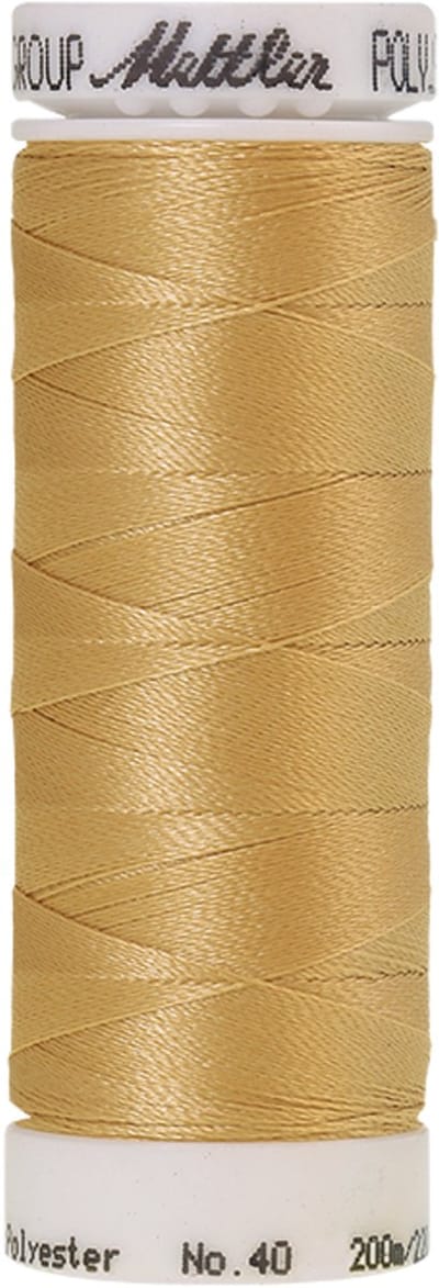 Mettler borduurgaren - Geel - Nr 651 - Polysheen - 200 meter