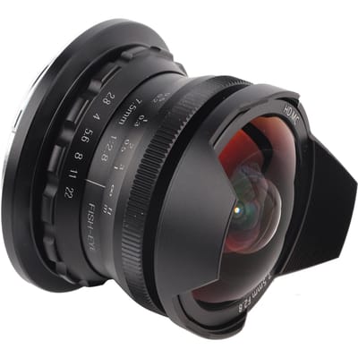 7.5MM F2.8 Fisheye Mirrorless Camera Lens Upgrade Optimaliseer Beeldvorming Z Mount voor Nikon Z6 Z7 Z50Zwart zwart