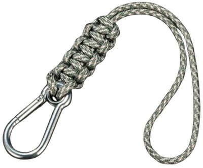 Travel Cords - Keycord Karabijnhaak Groen Wit - Stevig ontwerp - Handig formaat