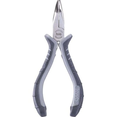 KWB telefoontang - 120 mm - Gebogen bek - Zelfopenend - Softgrip handvaten - 389610
