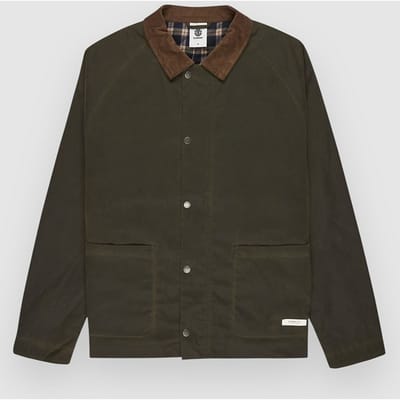 Element Orchard Waxed Jas groen