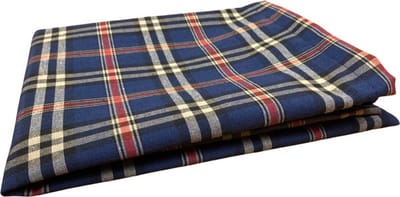 Tafelloper Castle blauw 50x150 cm - Schotse Ruit / Tartan – Landelijk