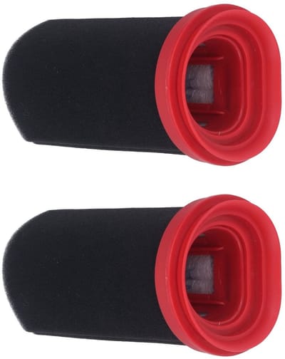 Dailygoods- Vervangingsfilter 2-pack - Centrale vacuümfilters - Handstofzuigeronderdelen - Stofzuigerfilter hoog rendement - Compatibel met BBH3Z0025/BBH3PETGB/BBH3251GB