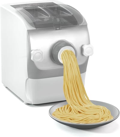 Pastamaker Elektrisch - Verse Pasta Machine - Zelf Pasta Maken - Volledig Automatisch - 500g Capaciteit - Wit