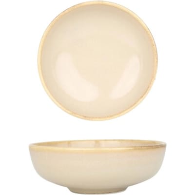 Bonna Kommetje - Sand Hygge - Porselein - 14 cm (400cc) - set van 6