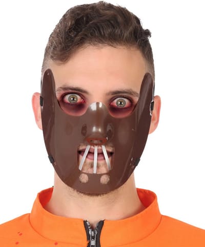 ATOSA - Kannibaal half masker voor volwassenen