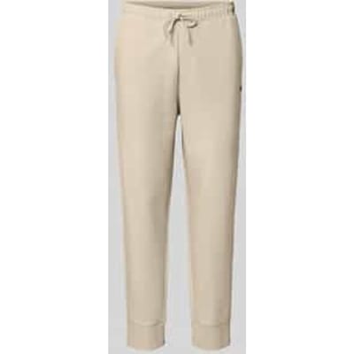 Regular fit sweatpants van katoenmix