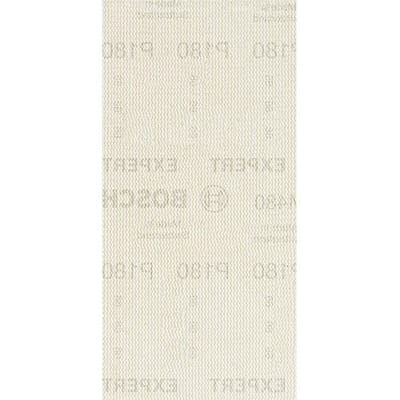 Bosch Accessories EXPERT M480 2608900747 Schuurnet voor vlakschuurmachine Ongeperforeerd Korrelgrootte (num) 180 (l x b) 186 mm x 93 mm 10 stuk(s)