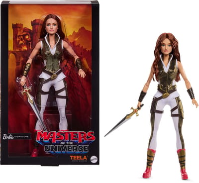 Mattel Masters of the Universe Movie 2026 Barbie Signature Doll Teela 30 cm Dolls