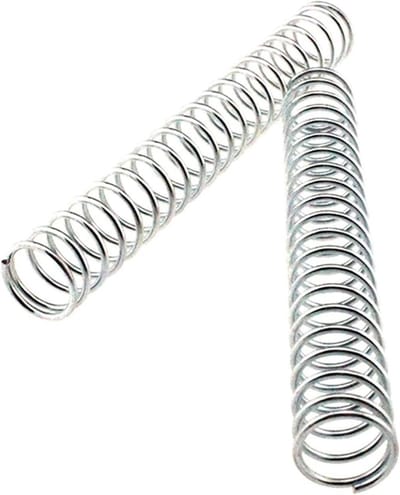 Drukveer Roestvrij Staal - Trekveer Metalen - Apparaten Repareren - Hoge Elasticiteit Veerkracht - 2.5x28x300 mm - Zilver