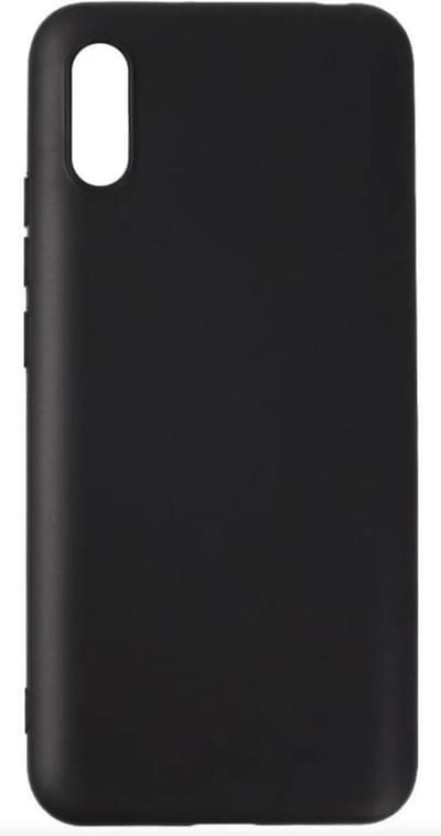 Hoesje Geschikt voor: Xiaomi Redmi 9A / Xiaomi Redmi 9AT - Silicone - Zwart