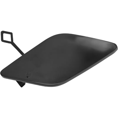Cache d'œillet de remorquage de pare-chocs avant bon étanchéité A2128850126 Remplacement pour Benz Classe C W212 Ligne AMG 2009 à 2013 black
