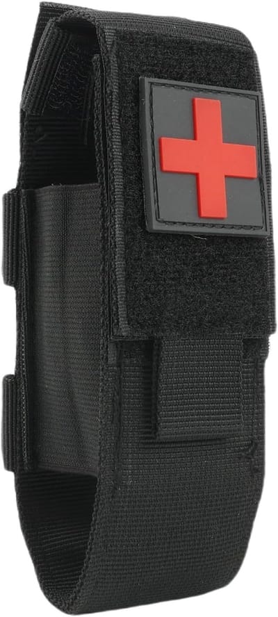Tourniquet Houder voor Eerste Hulp, Draagbare Medische Tas voor Noodhulp, Camping en Outdoor Activiteiten