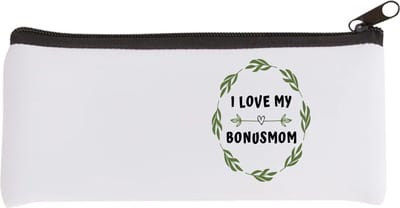 Akyol - i love my bonusmom Etui - Mama - liefste bonusmoeder - moeder cadeautjes - moederdag - verjaardag - geschenk - kado - 20 bij 9 cm
