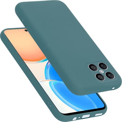 Cadorabo Hoesje geschikt voor Honor X8 in LIQUID GROEN - Beschermhoes gemaakt van flexibel TPU silicone Case Cover