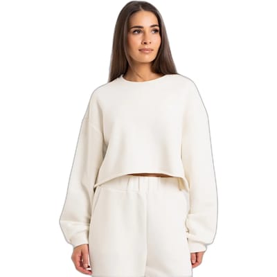 Crop Sweatshirt Dames Gym Glamour