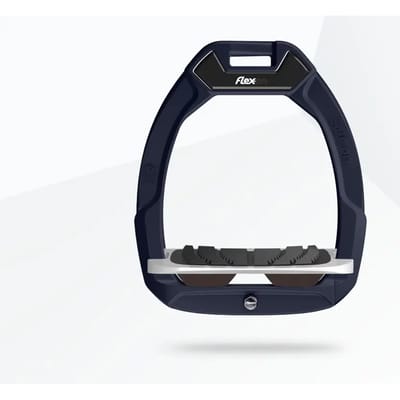 Veiligheidsbeugels voor ruiters Ingekeerd Grip Marine/Zwart/Bruin Flex-On Safe-On