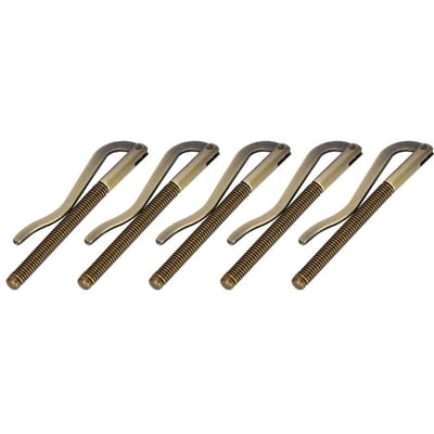Geldclip Portemonnee Dollar Check Knijpkraan Handgemaakt DIY Metalen Hardware Accessoires gray