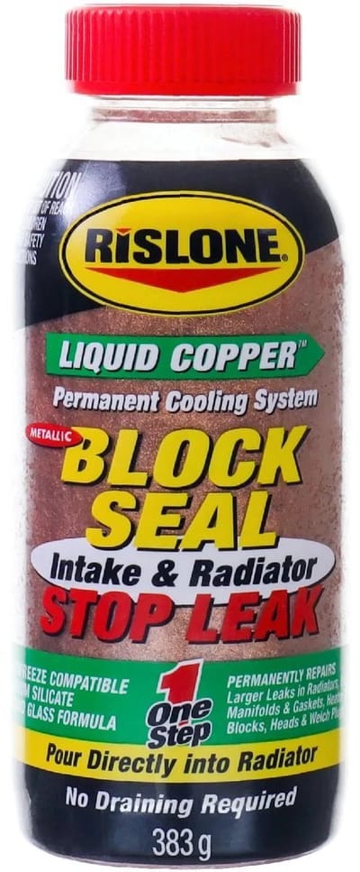 RISLONE Liquid Copper Block Seal - vloeibaar koper lekreparatie - radiator