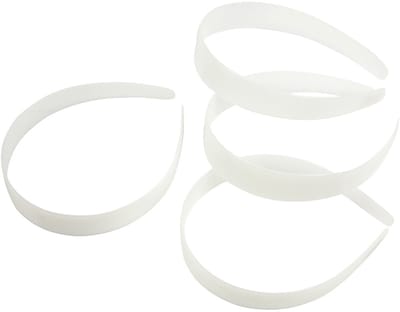 CC Haarband 25 mm Wit 5 stuks