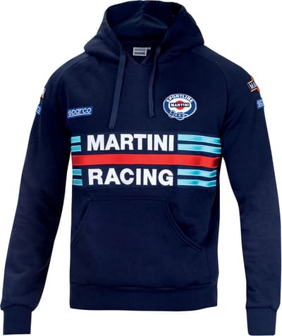 Men’s Hoodie Sparco MARTINI RACING Navy Blue