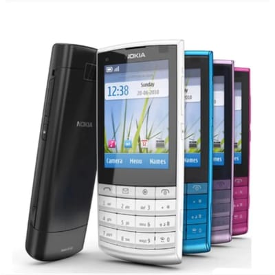 Gerenoveerde Nokia X3-02 Origineel Ontgrendeld Scherm Touch WIFI 3G 5.0MP Met Toetsenbord Mobiele Telefoon zwart