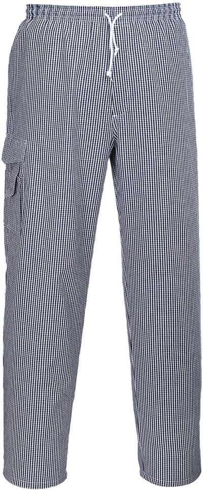 Portwest Chester koksbroek C078 - Blauwe Check - L