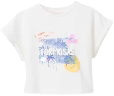 Zippy 3107111501 T-shirt Met Korte Mouwen Wit 3-4 Years Meisjes