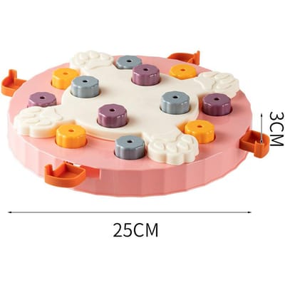 Hondenpuzzelspeelgoed Slow Feeder Interactief Verhogen Puppy IQ Voedseldispenser Langzaam eetbak Huisdier Kat Honden Voedingsbenodigdheden