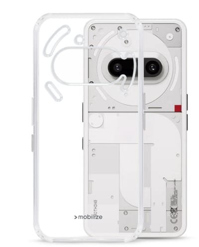 Mobilize Gelly Case - Geschikt voor Nothing Phone (3a) Lite - Clear
