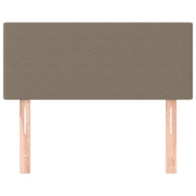 vidaXL - Hoofdbord - 100x5x78/88 - cm - stof - taupe